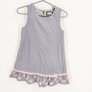 The Children's Place Gray and Pink Kids Dress